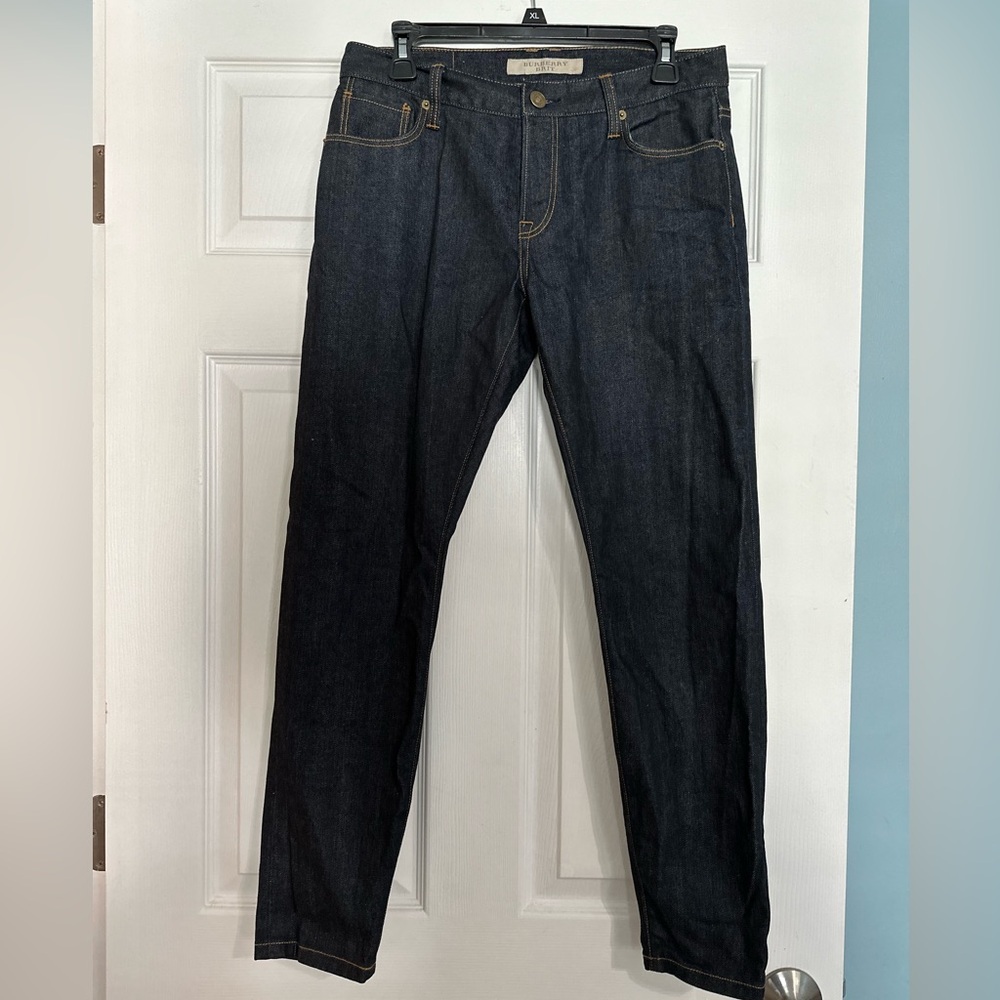 Burberry Brit Women’s Relaxed Skinny Dark Wash Jeans - Size 27